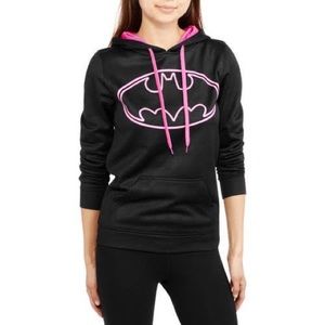 🚨 Batman Juniors' Performance Poly Fleece Graphic Hoodie size Small